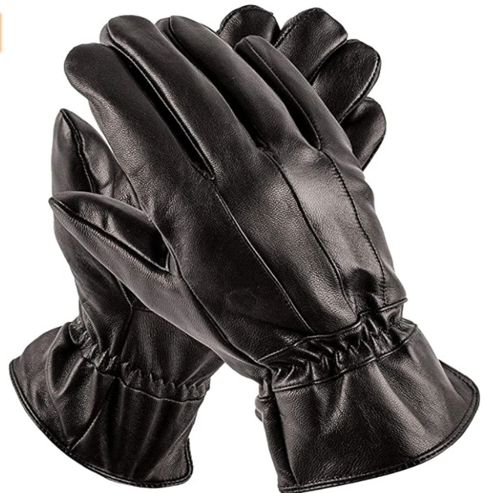 Men's leather gloves